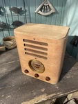 Crosley 1938 Fiver Model 517A Moderne Cabinet Radio + Bluetooth!. Fixed Price $145.00.