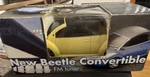 Vw Volkswagen Convertible Beetle Bug Cd Player/fm Radio Sunflower Yellow. Fixed Price $400.00.