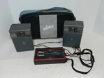 Red Unitech Mini Stereo Cassette Tape Player W/ Am/fm & Speakers ST-2 PS107. Fixed Price $87.92.