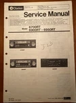 Clarion 6700RT 6900RT 6950 Am/fm Stereo Receiver Original Service Repair Manual. Fixed Price $14.94.