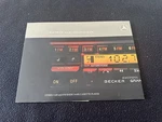 1986 1987 Mercedes Becker Radio 754 Grand Prix Owners Manual 560 Sel Sl Sec Book. Fixed Price $89.98.