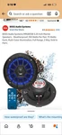 Boss Audio Systems BE654 6.5" 4-WAY Full Range Speakers Blue Led Illumination. Fixed Price $49.00.
