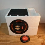 Vtg Sparkomatic 3-WAY 6" Round Door Speaker Set S-622T Nos W/ Grilles Read Retro. Fixed Price $84.14.