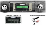 1956 Bel Air, Two Ten, One Fifty, Nomad Radio Free Aux Cable Stereo 230. Fixed Price $239.00.