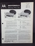 Motorola 1962 Ford Comet Meteor Auto Radio Service Manual Model 24ME. Fixed Price $7.00.
