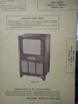Vintage Photofact Meck Model MM614C, MM616C, MM619C. A46. Fixed Price $9.00.