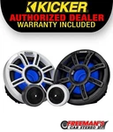 Kicker 51MSS65 6.5" Marine Component Speakers With Rgbw Led Lighting 100W Rms. Fixed Price $599.99.