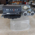 1969 1970 1971 Oem Ford Lincoln Continental Mark Iii Am-fm Stereo Radio. Fixed Price $125.00.
