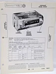 Vintage Howard Sams Photofact Folder Radio Parts Manual Chevrolet Model 987187. Fixed Price $14.95.