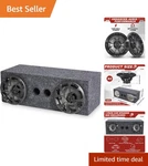 Dual 2-WAY 6.5 Inch Car Speakers With Box Perfect For Vehicle Audio Upgrade. Fixed Price $118.79.