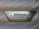 1962 Studebaker Lark Radio Faceplate Bezel. Fixed Price $40.00.