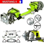 55-58 Mopar Dodge Mustang Ii Ifs Shock Thru Coil 2" Drop 5X4.5 Power Lhd Rack. Fixed Price $2670.00.