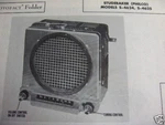 1947, 1948 Studebaker S-4624 & S-4625 Radio Photofact. Fixed Price $12.50.