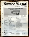 Panasonic CQ-S700EU Ec Car Stereo Service Manual *original*. Fixed Price $14.97.