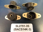 Shur-lok SL2751-3S Resilient Mount Aircraft Helicopter Radio (4 Ea). Fixed Price $25.00.