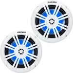 Kicker 49KM604WL Marine Audio 6.5" 2-WAY Series Blue Led Speakers Pair White. Fixed Price $119.99.