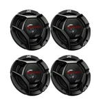 Jvc CS-DR1721 6.75" 300 Watt Max Power 2-WAY Shallow-mount Speakers (qty 4). Fixed Price $198.00.