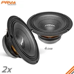2X Prv Audio 8MB450-4 V2 8" Midbass Woofers 900 Watts Ohm Speakers. Fixed Price $69.82.