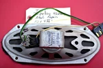 7284300, 466424 Car Radio Speaker, 10" By 5/16", Ohm, Needs Repair. Fixed Price $34.99.