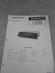 Sanyo Service Manual Car Radio F-8705N/F8705A. Fixed Price $6.00.
