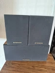 Vintage Pioneer CS-X300-Q Surround Book Shelf Speaker Pair W/ CS-C170-Q Center. Fixed Price $49.97.