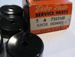 Oem Nos 50S Gm Delco Radio Dummy Knob Part 7265149 Chevrolet 1955. Fixed Price $6.00.