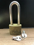 Vintage American Padlocks, Model #802, Series T800, Kd, High Security, Nos. Fixed Price $32.95.