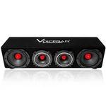 Menace Audio Voicebar - High Output Slim Profile Midrange Enclosure Red. Fixed Price $89.99.