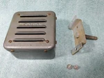 Old -vintage Antique Motorola Radio Speaker Metal Case, Dates 1946-1950 P8263B. Fixed Price $39.99.