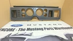 1984-1986 Ford Mustang Mercury Capri Dashboard Cluster Bezel Speedo Heat Vent #5. Fixed Price $215.00.