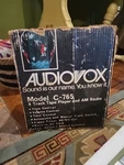 Rare Audiovox 8-TRACK Player Am/fm Stereo Receiver Vintage C-765 Original Box. Fixed Price $55.00.