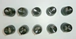 Vintage Plastic Tube Radio Knobs 1960'S-70'S Retro Spline Shaft (lot Of 10). Fixed Price $14.95.