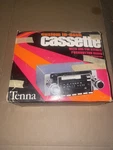 Tenna Am Fm Radio New Car Stereo Cassette Player Shaft Mount 2 Knob Push Button. Fixed Price $229.99.