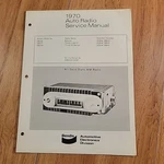 1970 Ford Bronco Truck Bendix Radio Service Manual. Fixed Price $22.99.