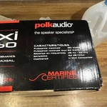 Polk Audio DXI650 6.5 2-WAY Car / Marine Speakers Black. Fixed Price $109.00.