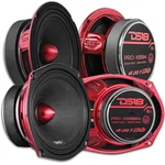 2X DS18 6X9" + 6.5" Midrange Bullet Speakers 8-OHM PRO-X698B PRO-X6BM. Fixed Price $272.88.