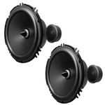 Sony XS-162GS 6.5" Component Speakers 6-1/2" W/silk Tweeters New Thin. Fixed Price $177.99.