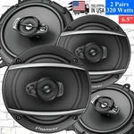 4X Pioneer TS-A1678F 6.5-INCH 6-1/2" Car Audio 640 Watt 3-WAY Coaxial Speakers. Fixed Price $139.99.