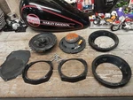 Memphis 6.5 Speakers For Harley Touring Front Inner Fairing With Oem Adapter. Fixed Price $64.95.