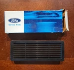 Ford 1971-73 Mustang Cougar Door Speaker Grille (black) D2ZZ-18978-A (one). Fixed Price $31.95.