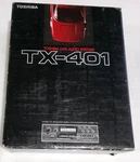 Rare Vintage Toshiba TX-401 Car Audio System Cassette Receiver, New Old Stock. Fixed Price $201.72.