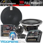 Morel SENSUS62 6.5" Car 2-WAY Component Speakers Mids Crossovers Tweeters New. Fixed Price $579.00.