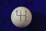 White 4 Speed Gear Shift Knob Handle Accessory Chevy Amc Mopar Gm. Fixed Price $32.00.