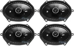 4) Kicker 43DSC6804 6X8" 200W 2-WAY 4-OHM Car Coaxial Stereo Speakers. Fixed Price $169.98.