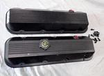 Oem Gm Big Block Chevy Alloy Valve Covers Bbc 396 427 454 502 Finned Chevrolet. Fixed Price $145.00.