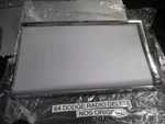 Rechromed / Refinished Mopar 2492146 - Body 1964 Dodge Radio Delete Plate. Fixed Price $650.00.