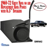 Custom Autosound KNOV682 1968-72 Chevy Nova Kick Panels & 6.5" Speakers Air. Fixed Price $179.95.
