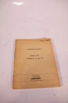 TM11-4065 AN/PRC-8, -9, -10 Instruction Book. Fixed Price $45.99.