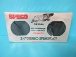 New Nos Set Of Speco 25W Air Suspension Custom Auto Speakers SK35A6 Gm Ford. Fixed Price $32.99.