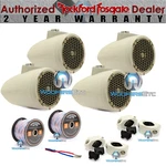 6PKG Rockford Fosgate PM282W Marine Wake-board Tower Speakers + PMCL1 XLN16-50. Fixed Price $2199.98.